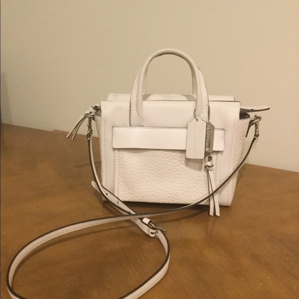 Coach beige handbag